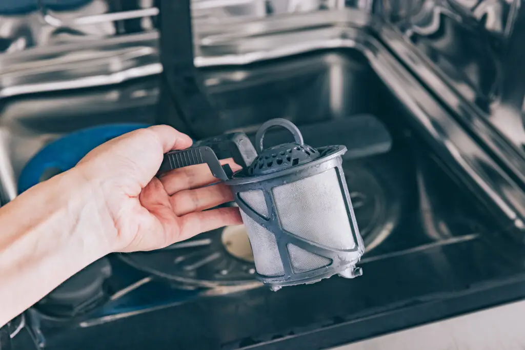 How to Clean a Dishwasher Filter