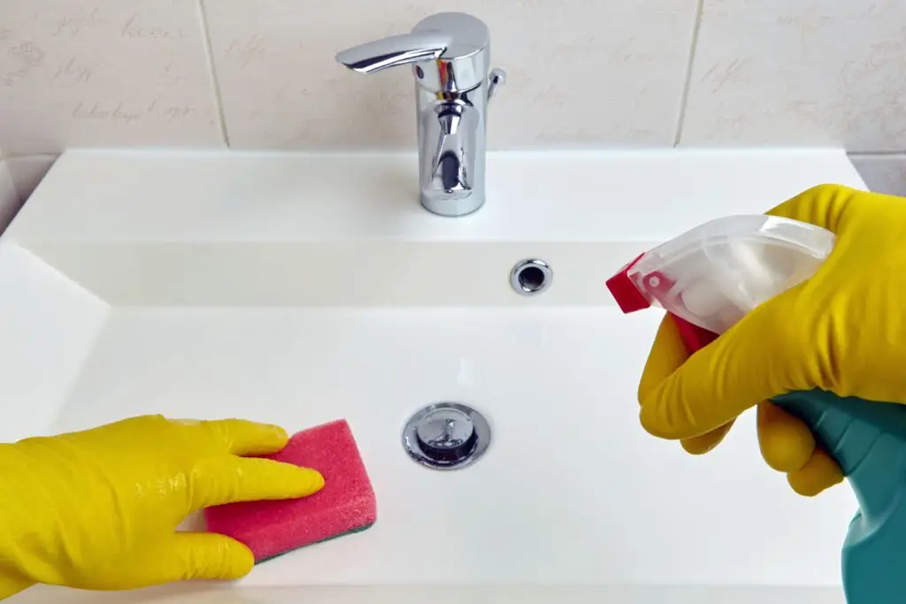 Clean Bathroom Sink Drains