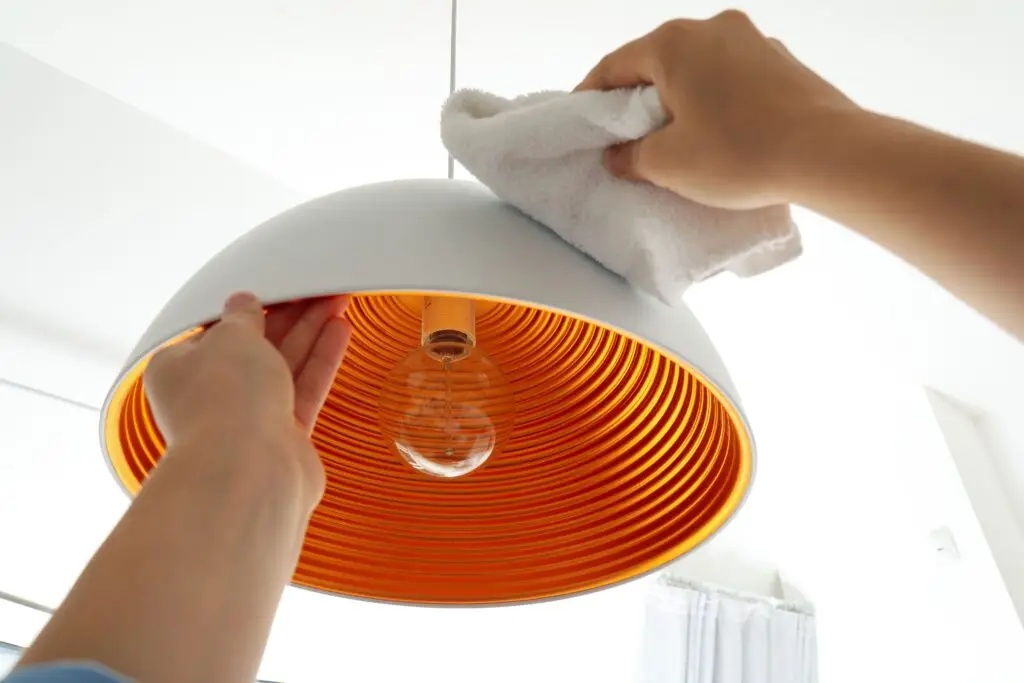 Clean Kitchen Light Fixtures